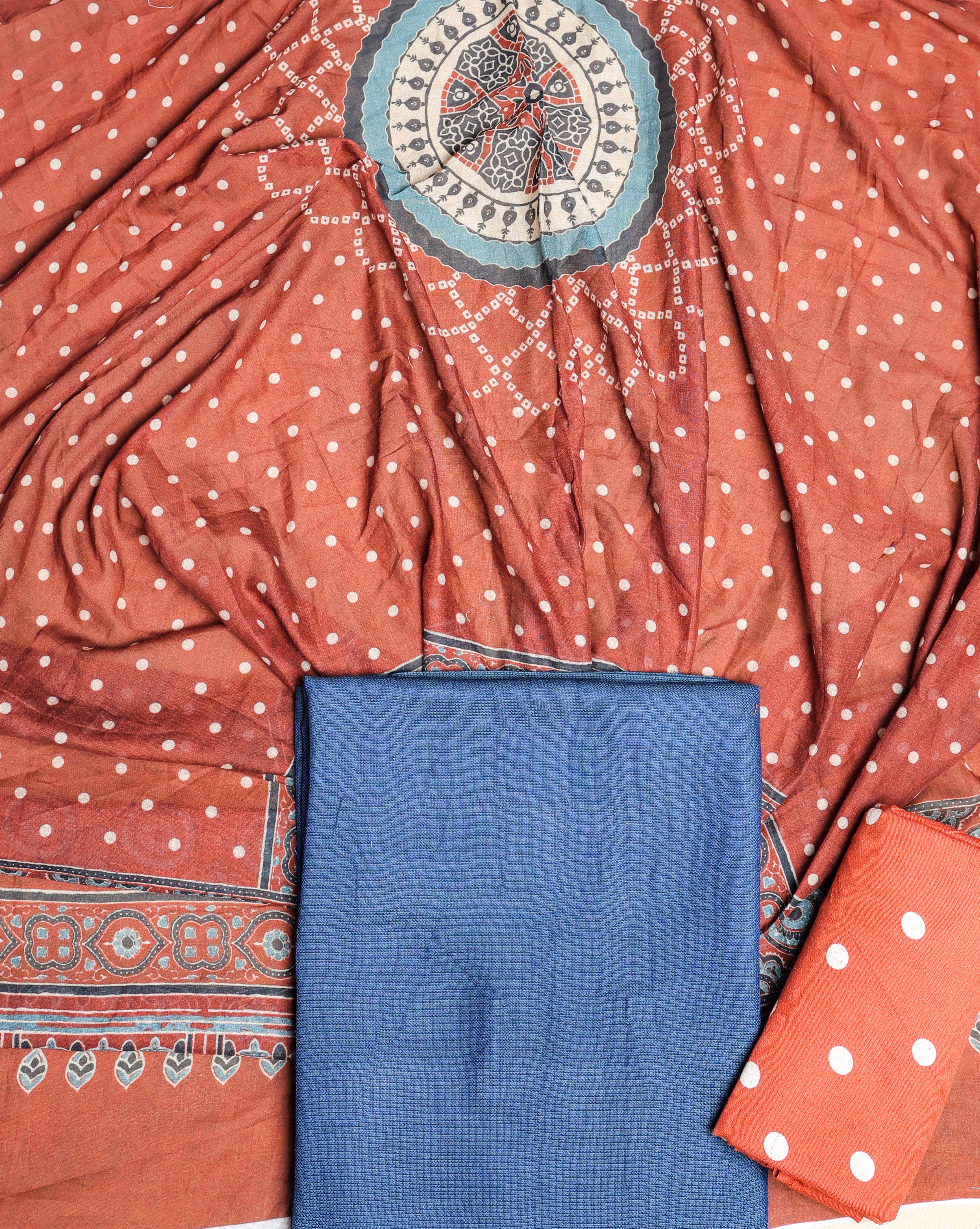 PURE COTTON PRINTED SUIT SET