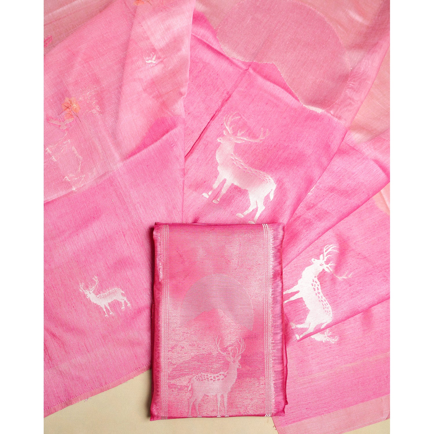 SILK JAMDHANI SUIT SET