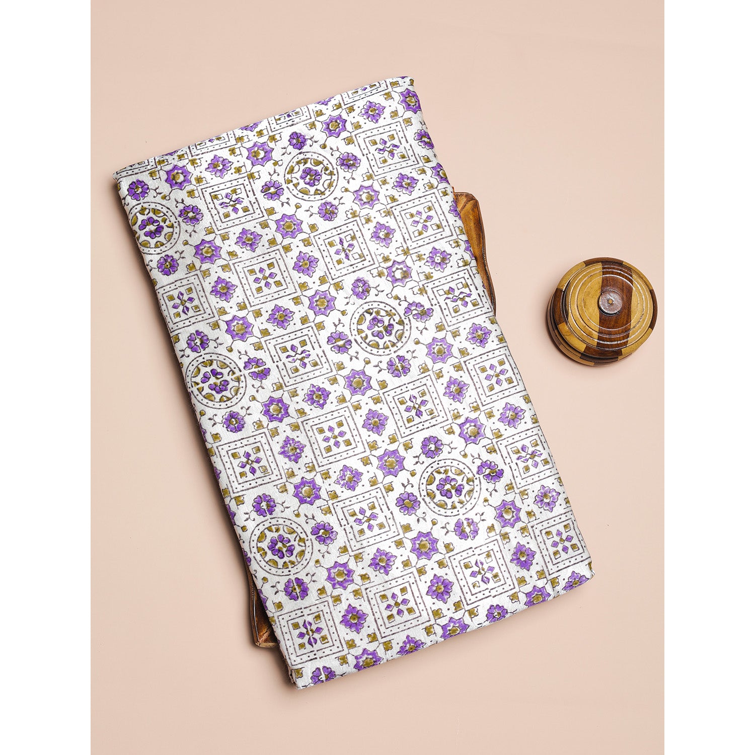 PURE MASHRU GAJJI SILK PRINTED FABRIC