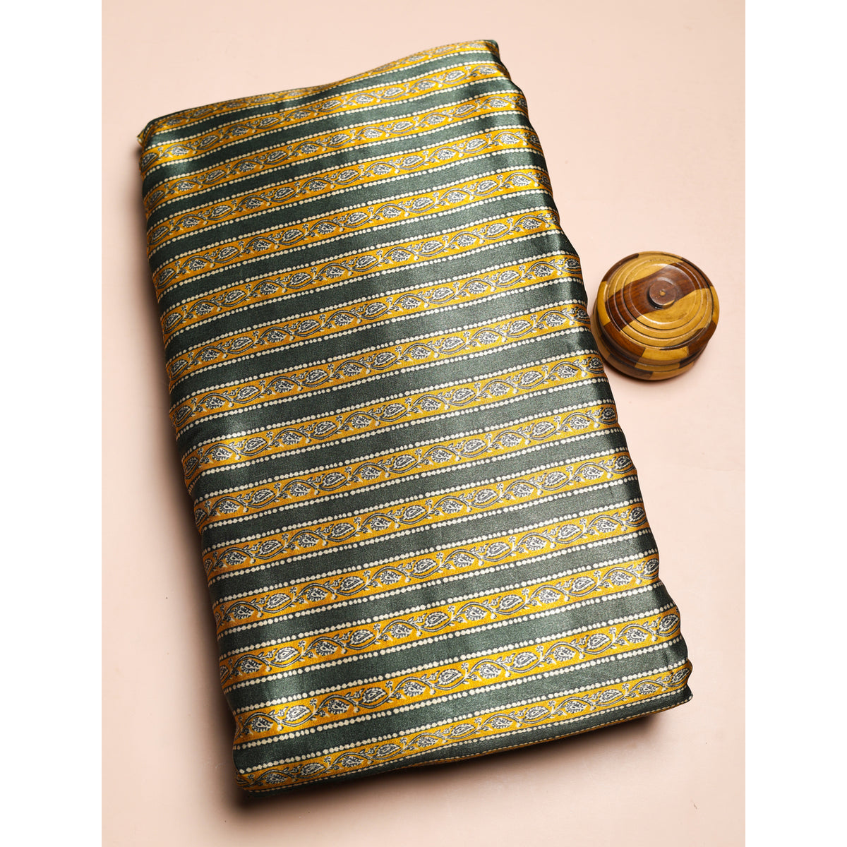 PURE MASHRU GAJJI SILK PRINTED FABRIC