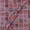 Multi Thread and Copper Sequins Embroidered on Purple Pink Colour 43 Inches Width Viscose Chinon Fabric
