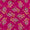 Chinon Chiffon Fuchsia Pink Colour Gold Badla Embroidered Fabric