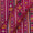 Georgette Rani Pink Colour Multi Thread & Tikki Embroidered 43 Inches Width Fabric Cut of 0.75 Meter