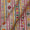 Georgette White Colour Multi Thread & Tikki Embroidered 43 Inches Width Fabric