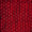 Organza Red Colour Tie Dye with Silver Sequence Embroidered 42 Inches Width Fabric