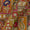 Mustard Colour Multi Thread & Tikki Embroidered Viscose Georgette Fabric Online 3197B5