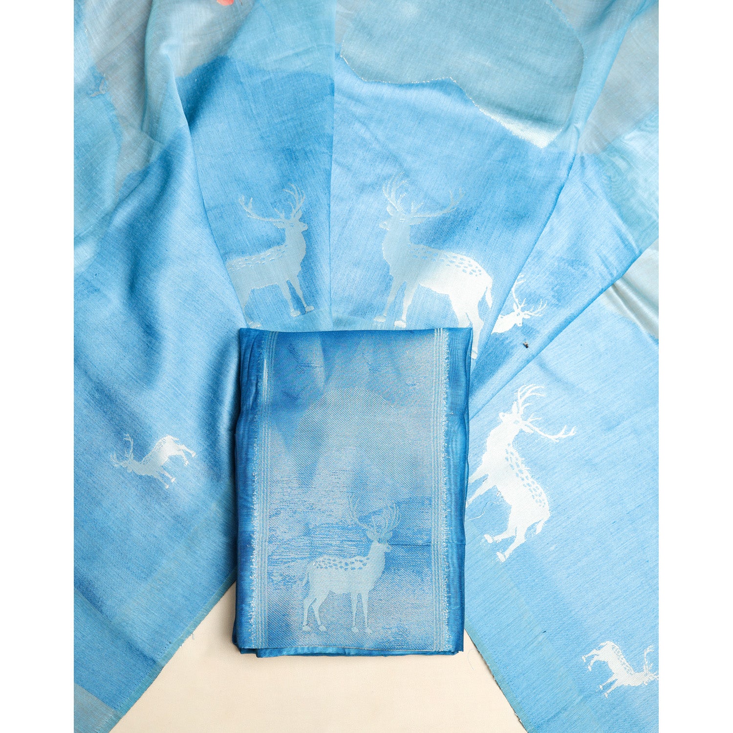 SILK JAMDHANI SUIT SET