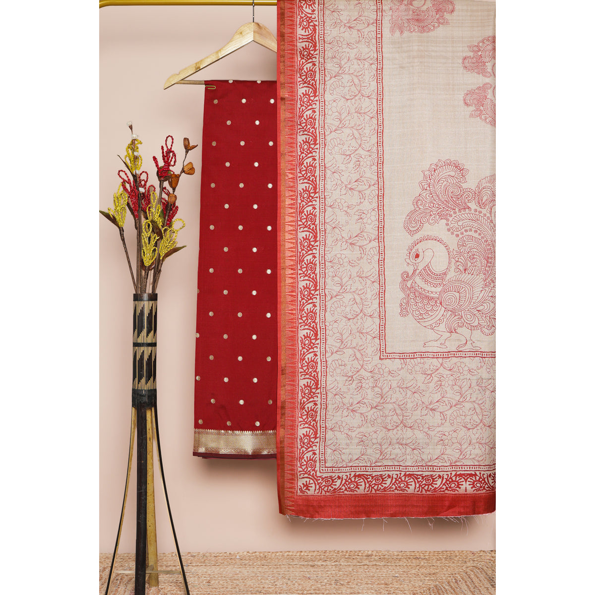 BANARASI SILK 2 PIECE SET