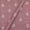 Buy Cotton Dusty Rose Colour Machine Thread and Sequins Embroidered With Self Jacquard Fabric Online 3228X6
