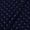 Georgette Midnight Blue Colour Artificial Mirror Embroidered Fabric Online 3239AK