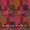 Raspberry Colour Multi Thread & Golden Tikki Embroidered Viscose Georgette 43 Inches Width Fabric