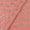 Georgette Sugar Coral Colour Gold Sequence Embroidered Fabric Online 3270E2