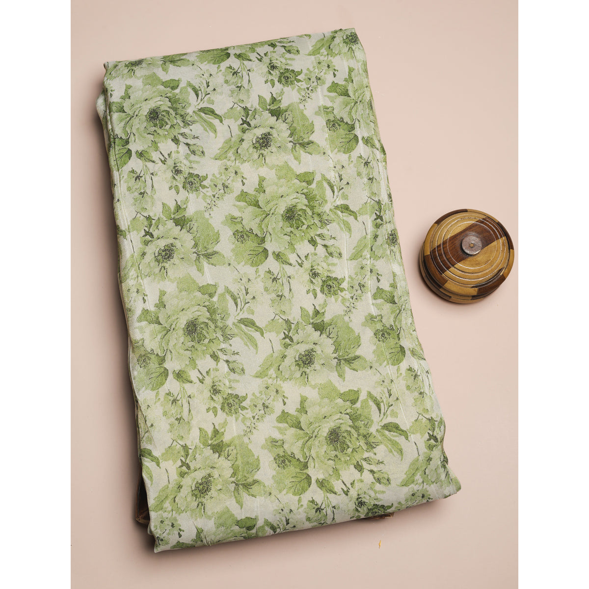 SEMI TUSSAR PRINTED FABRIC