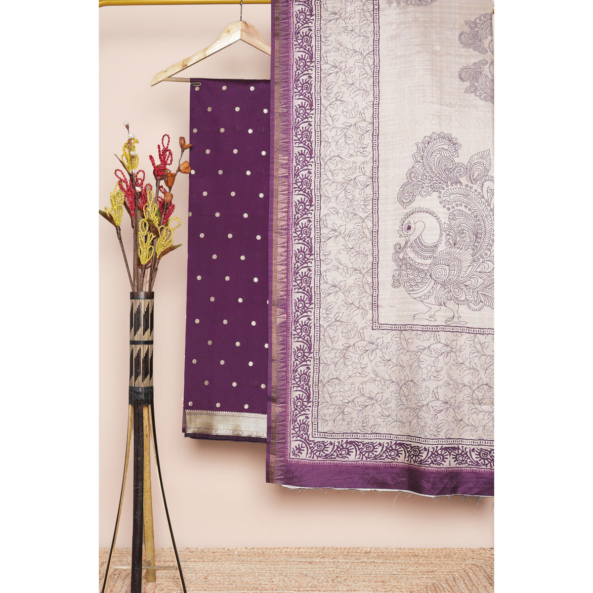 BANARASI SILK 2 PIECE SET