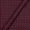 Silk Feel Tikki Embroidered Wine Colour 43 Inches Width Fabric