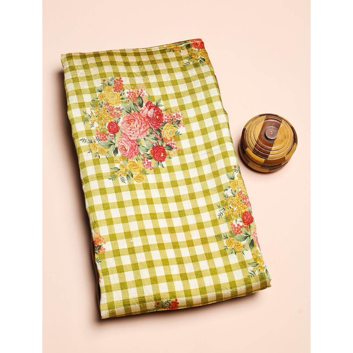 MOGRA CHANDERI PRINTED FABRIC