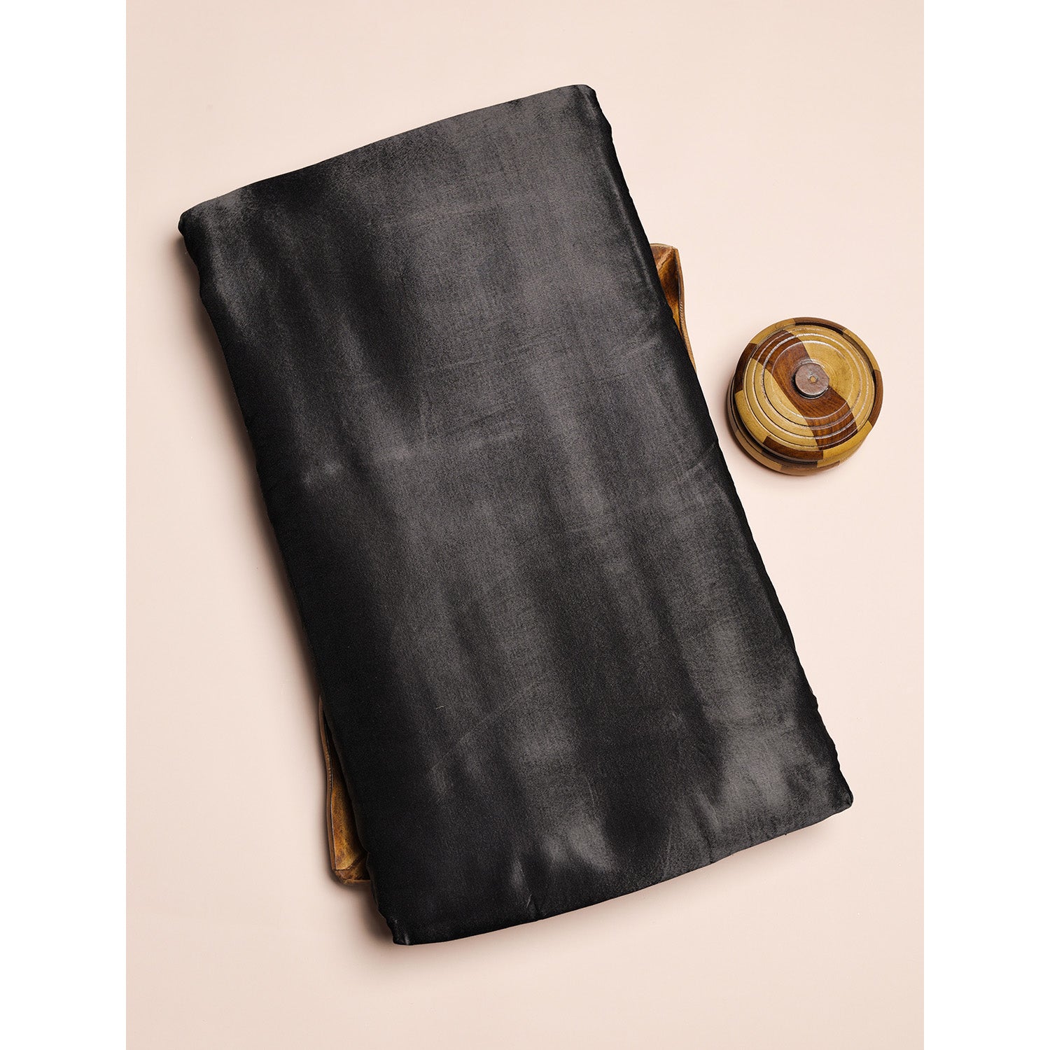 PURE MASHRU GAJJI SILK PLAIN FABRIC