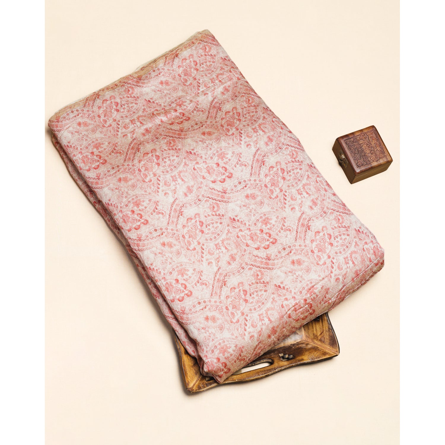 MOGRA CHANDERI PRINTED FABRIC