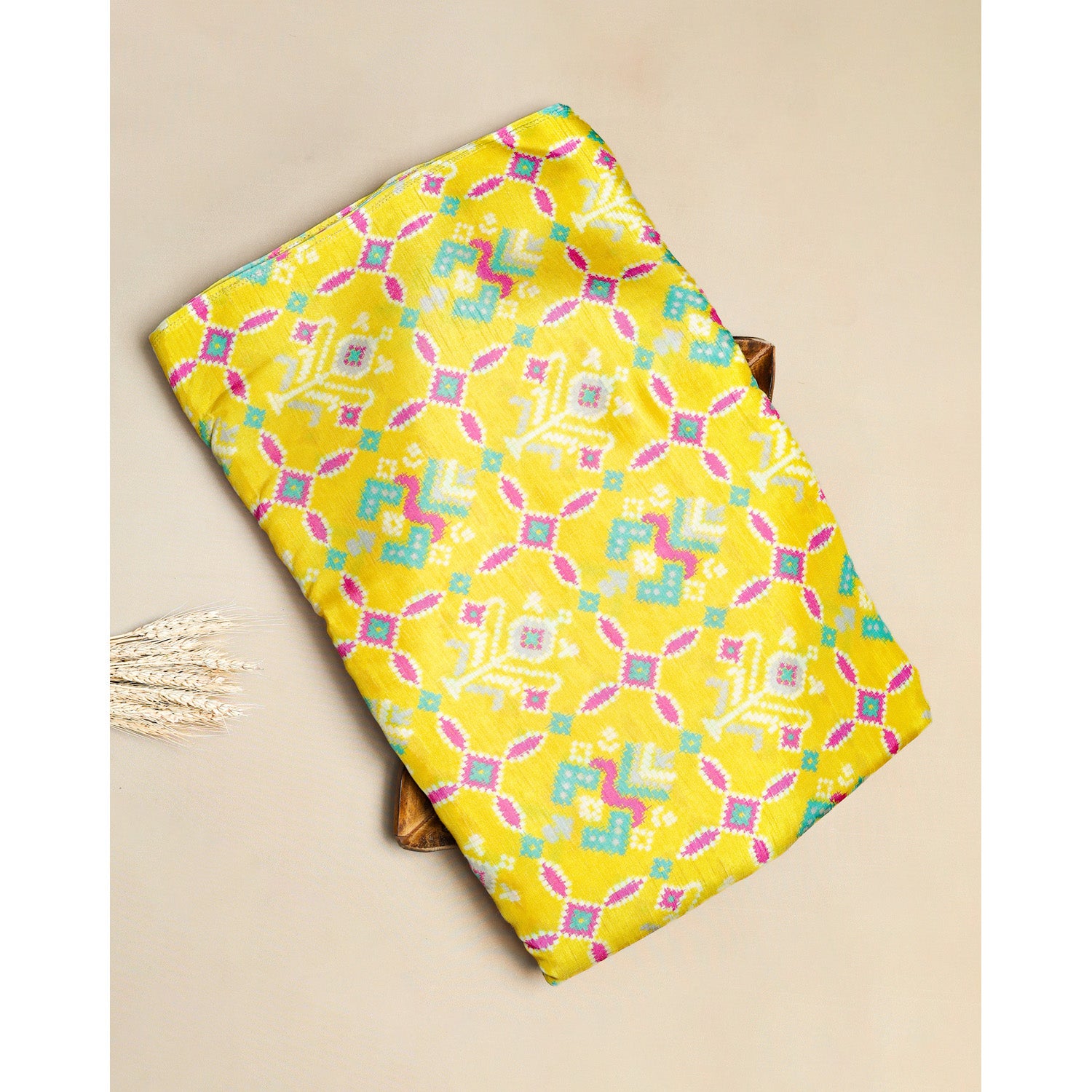 DOLA SILK PATOLA PRINTED FABRIC