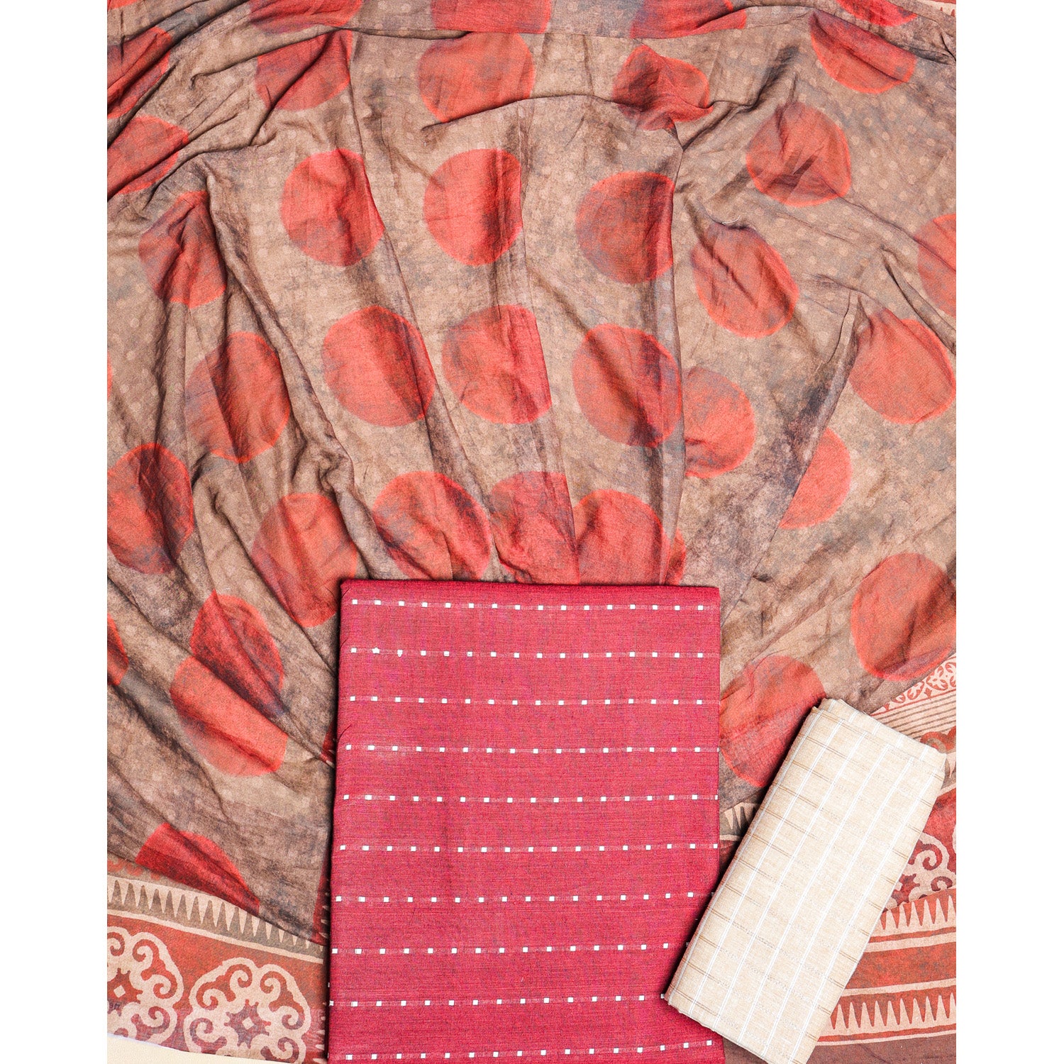 PURE COTTON HANDLOOM SUIT SET