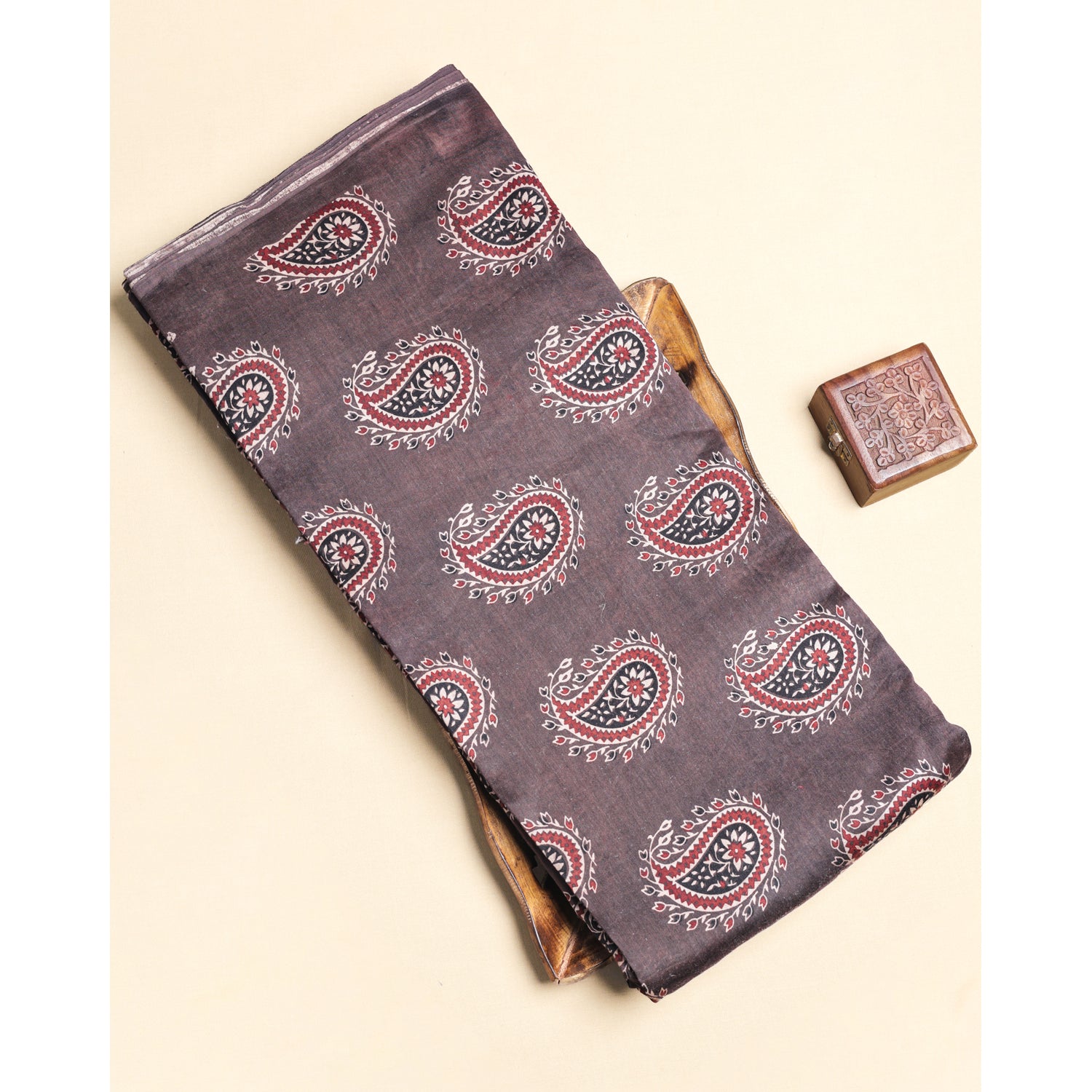 COTTON AJRAKH PRINTED FABRIC
