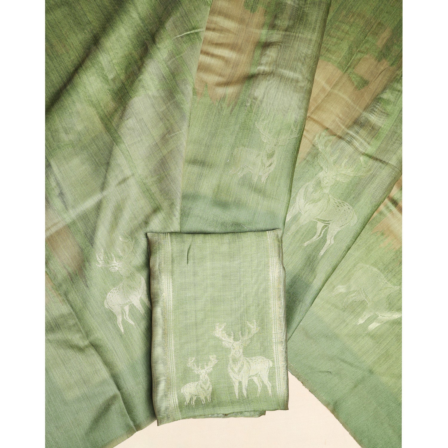 SILK JAMDHANI SUIT SET