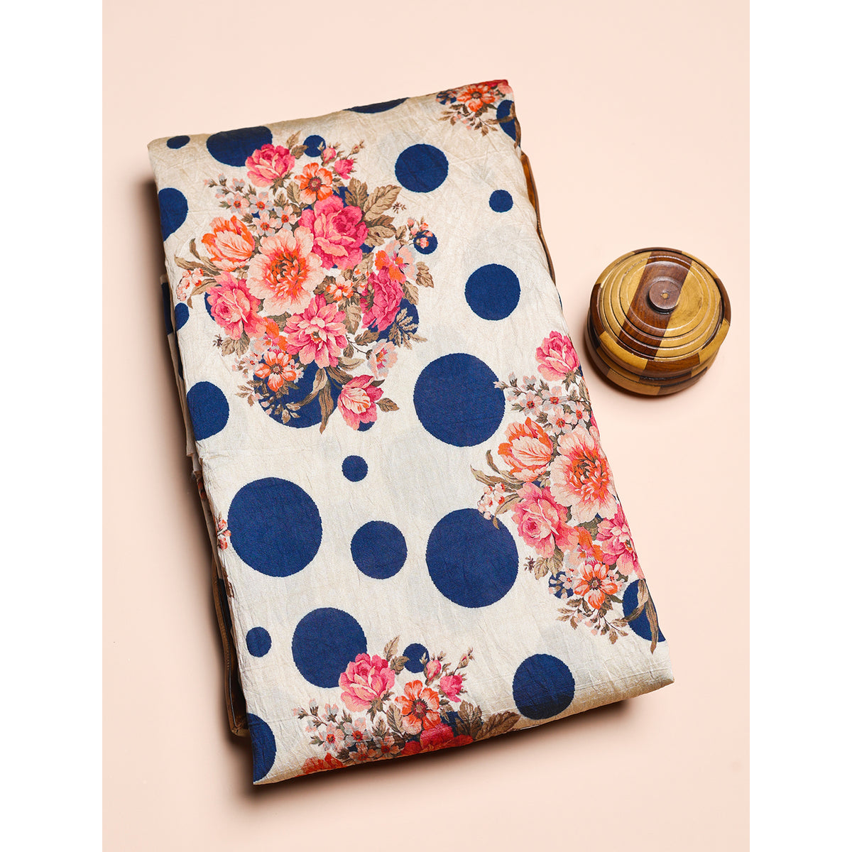 MOGRA CHANDERI PRINTED FABRIC