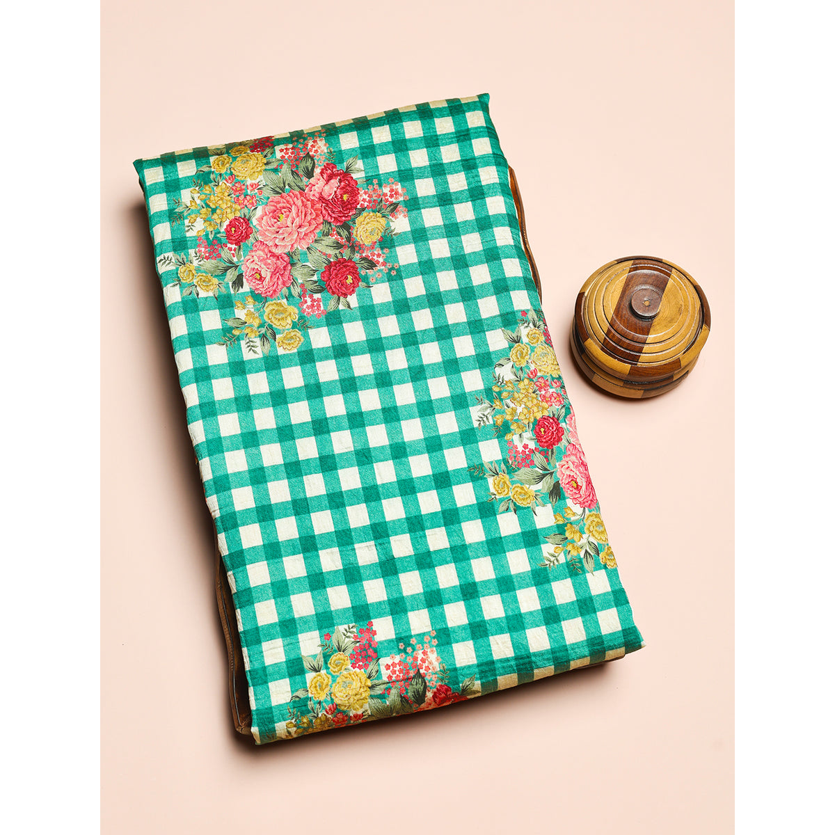 MOGRA CHANDERI PRINTED FABRIC