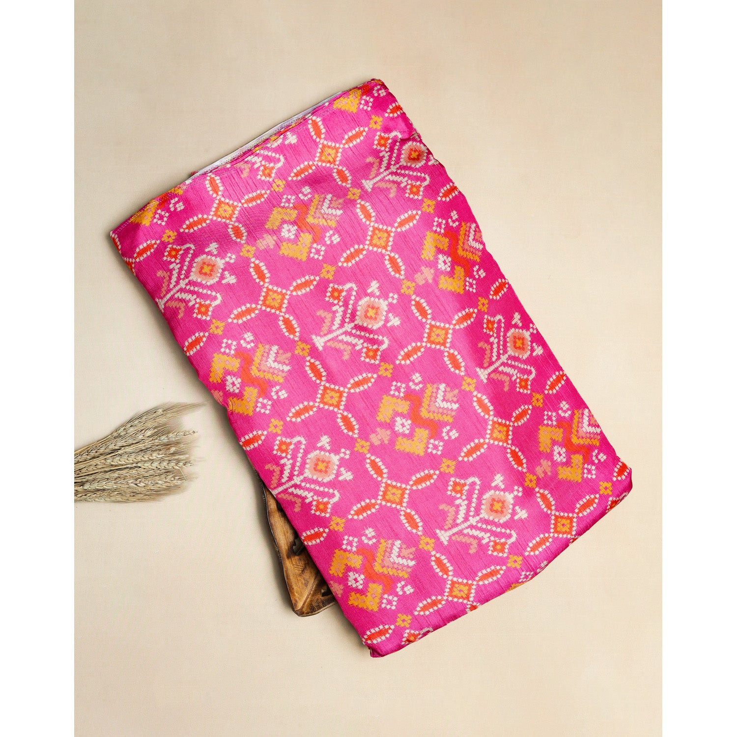 DOLA SILK PATOLA PRINTED FABRIC