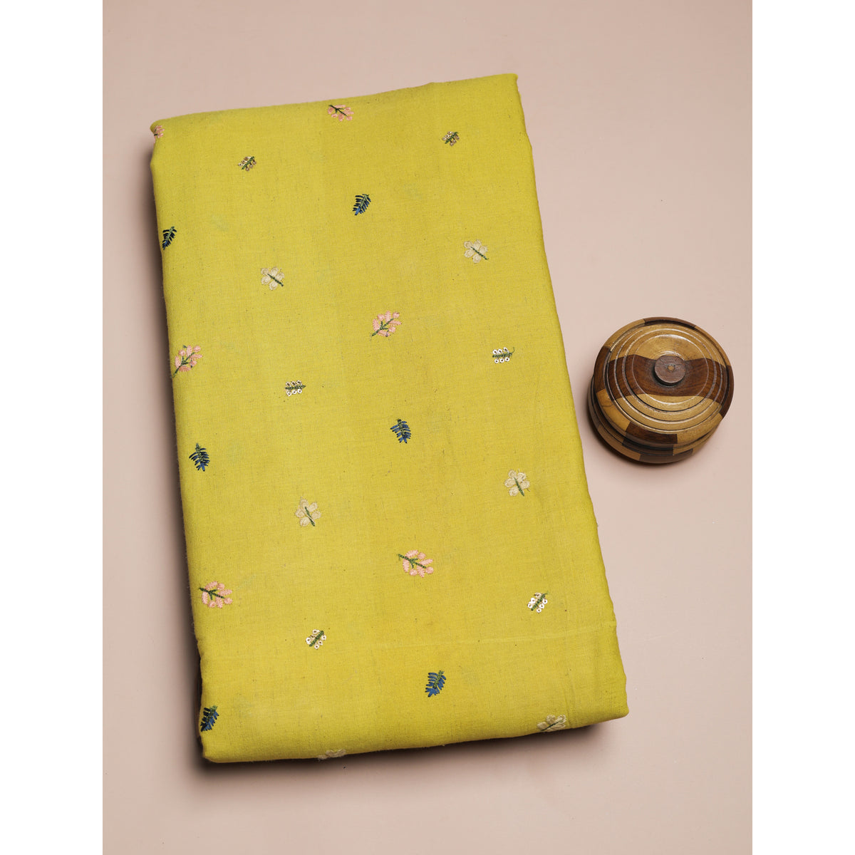 COTTON EMBROIDERED FABRIC