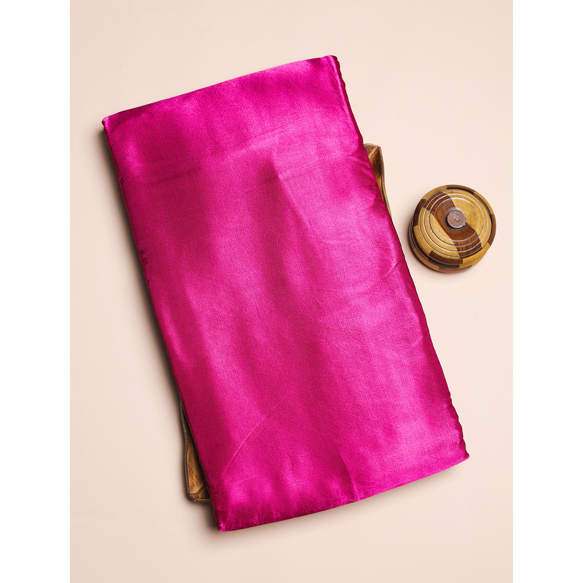 PURE MASHRU GAJJI SILK PLAIN FABRIC