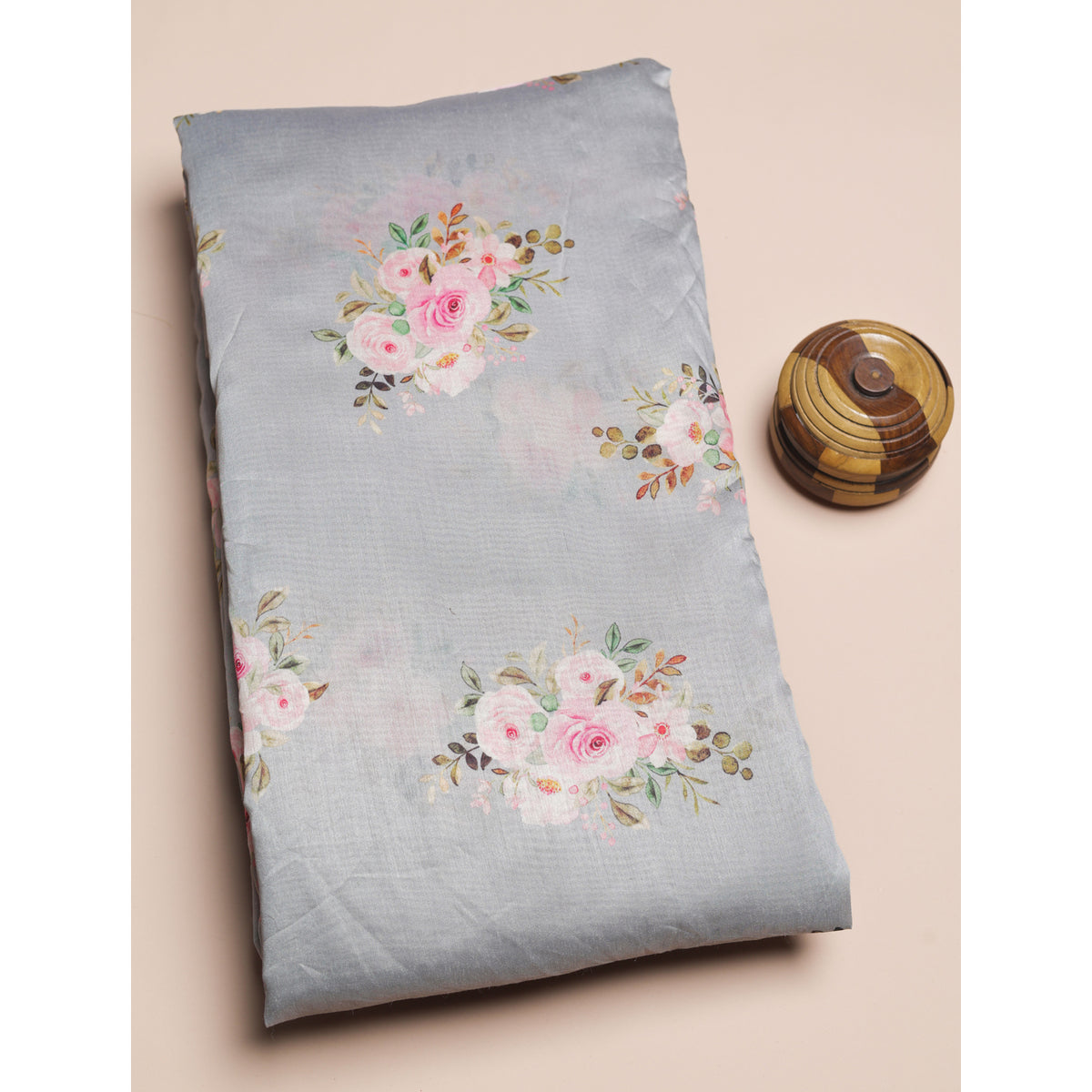 SEMI SILK PRINTED FABRIC