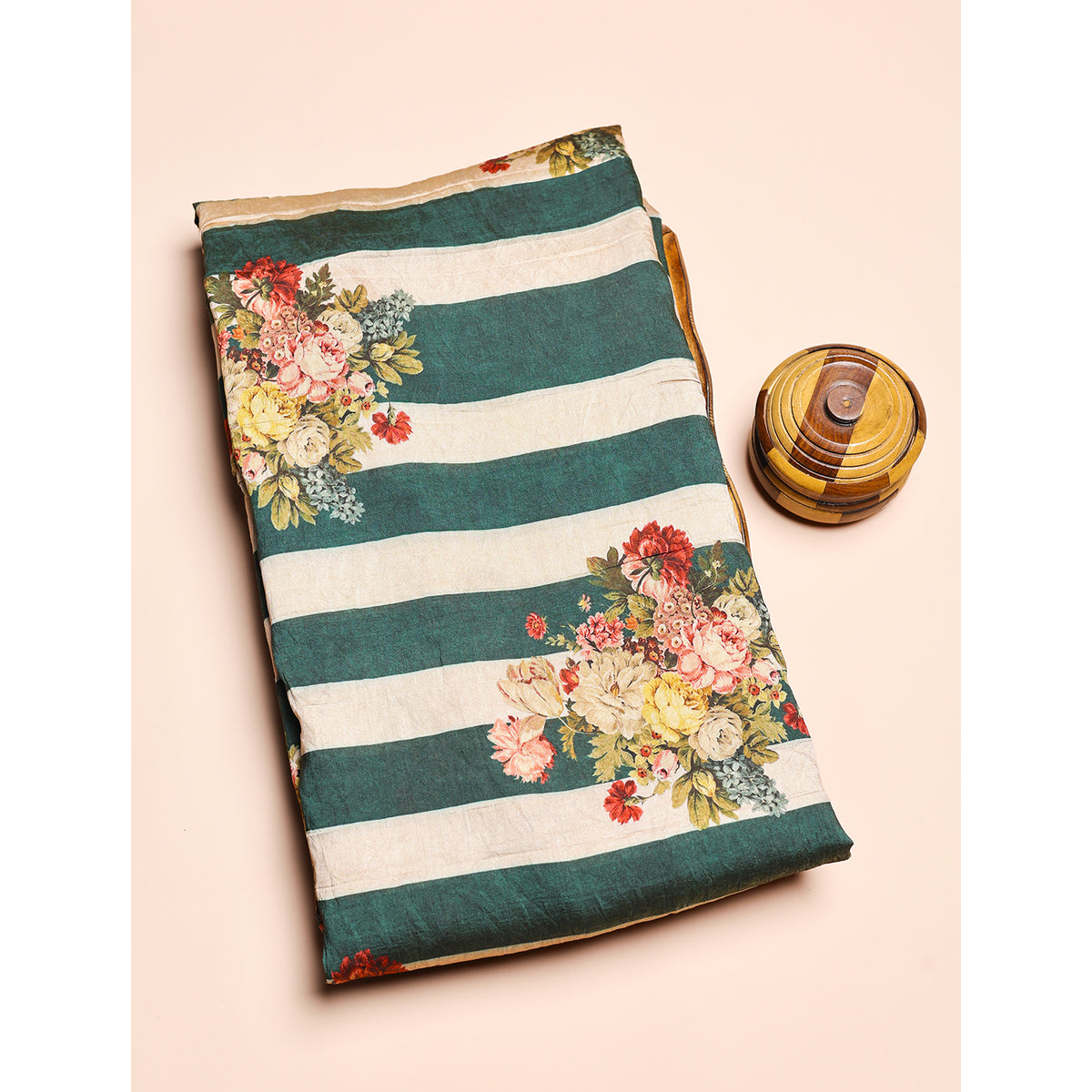 MOGRA CHANDERI PRINTED FABRIC