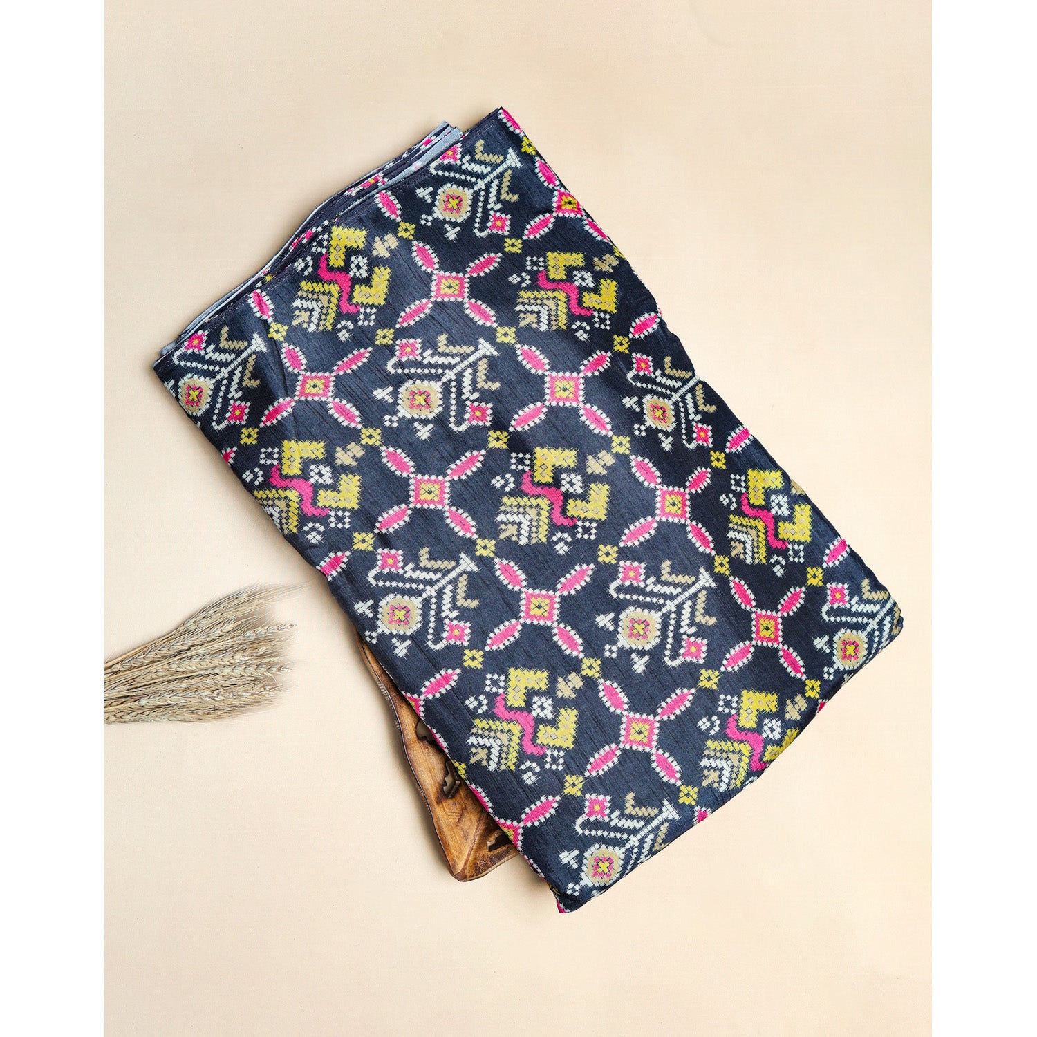 DOLA SILK PATOLA PRINTED FABRIC