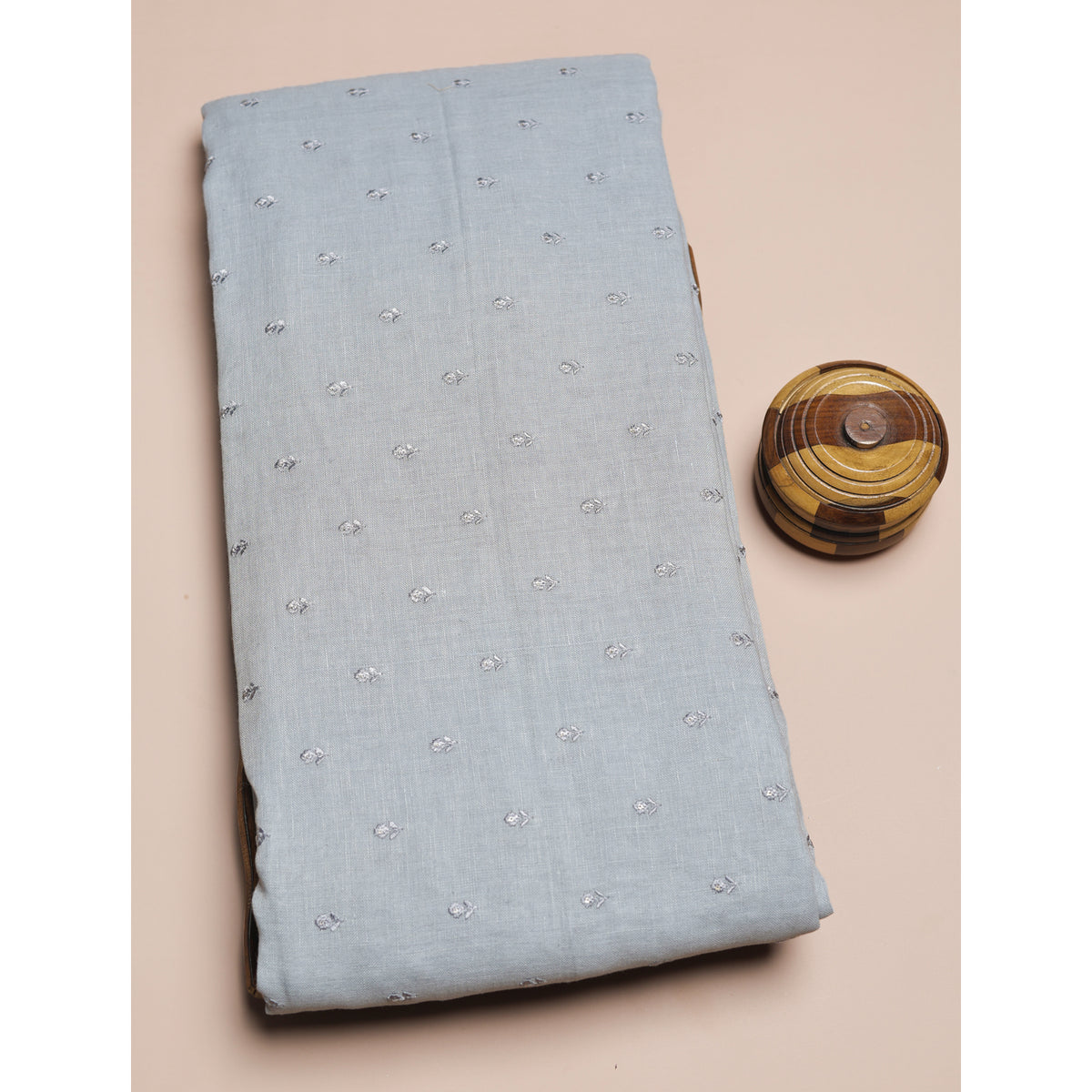 COTTON EMBROIDERED FABRIC