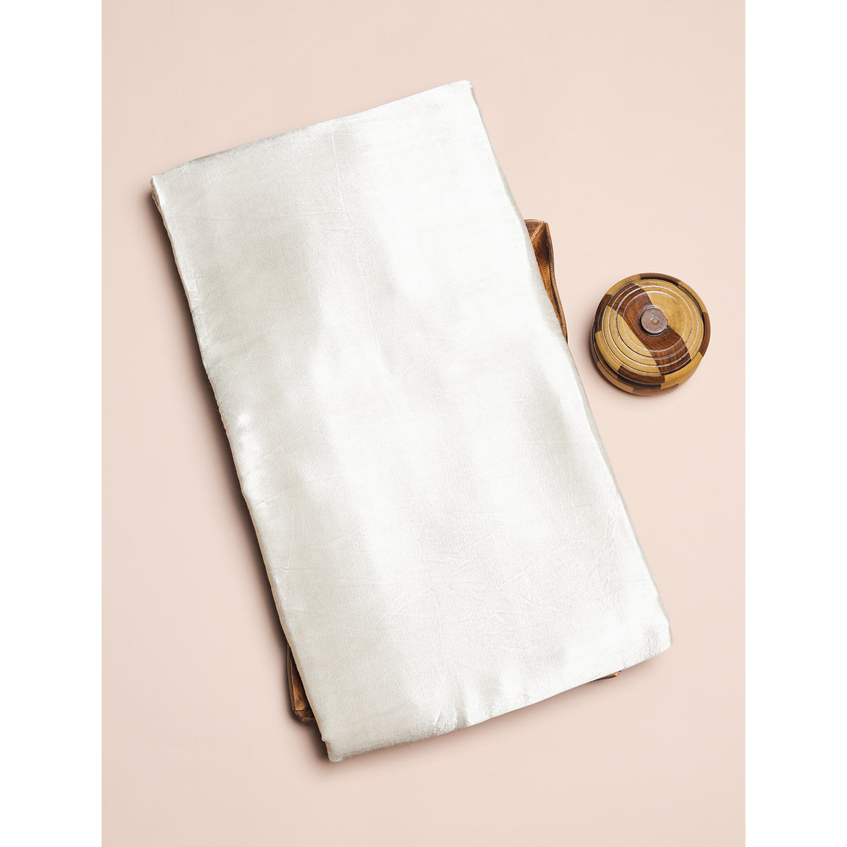 PURE MASHRU GAJJI SILK PLAIN FABRIC