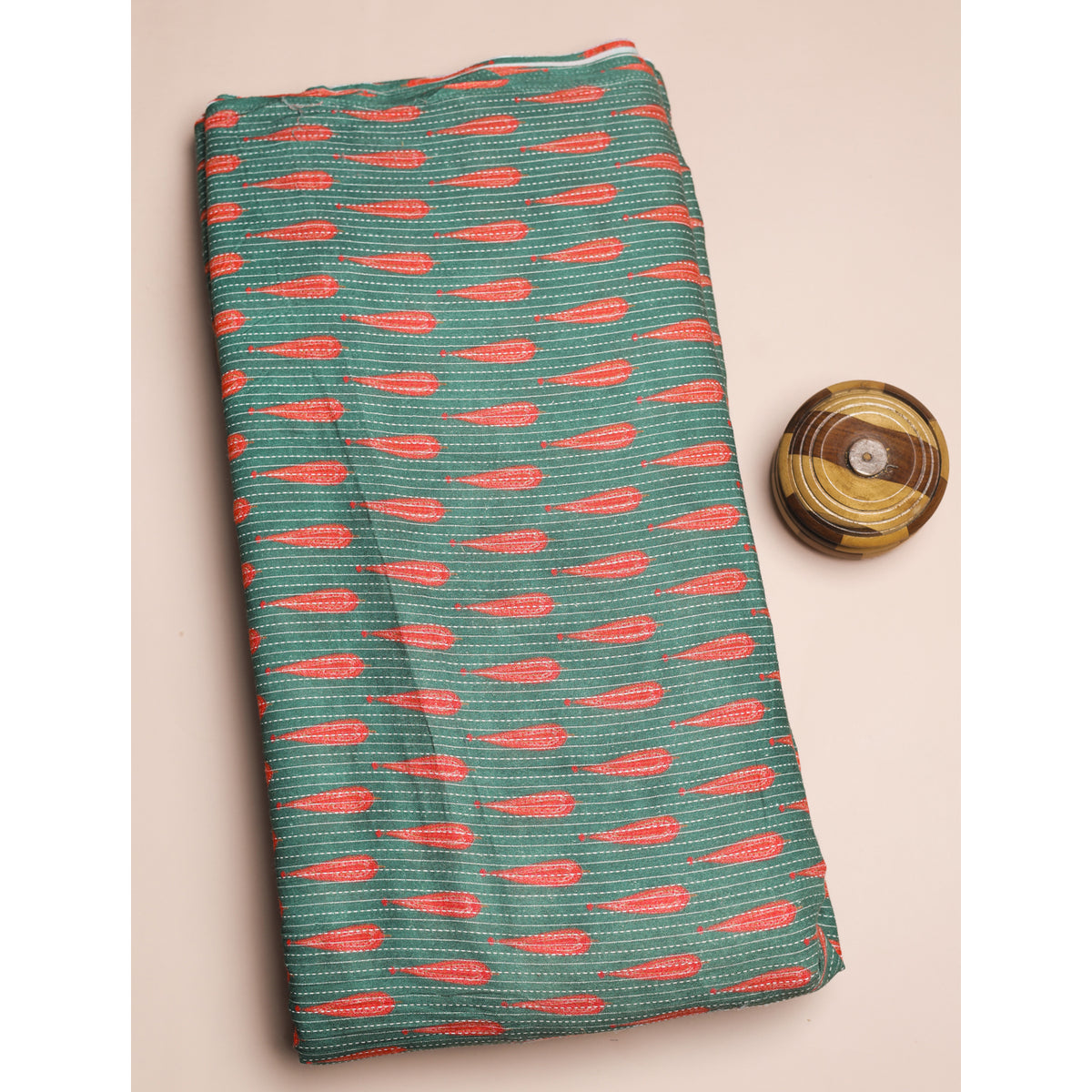 COTTON KANTHA PRINTED FABRIC