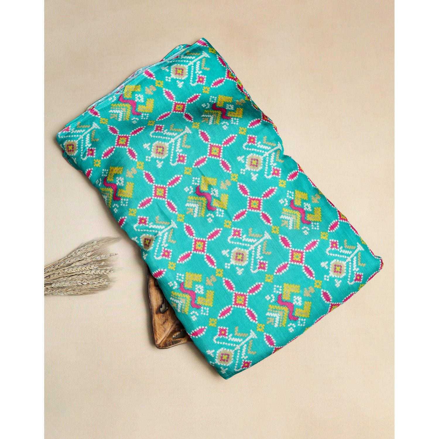 DOLA SILK PATOLA PRINTED FABRIC