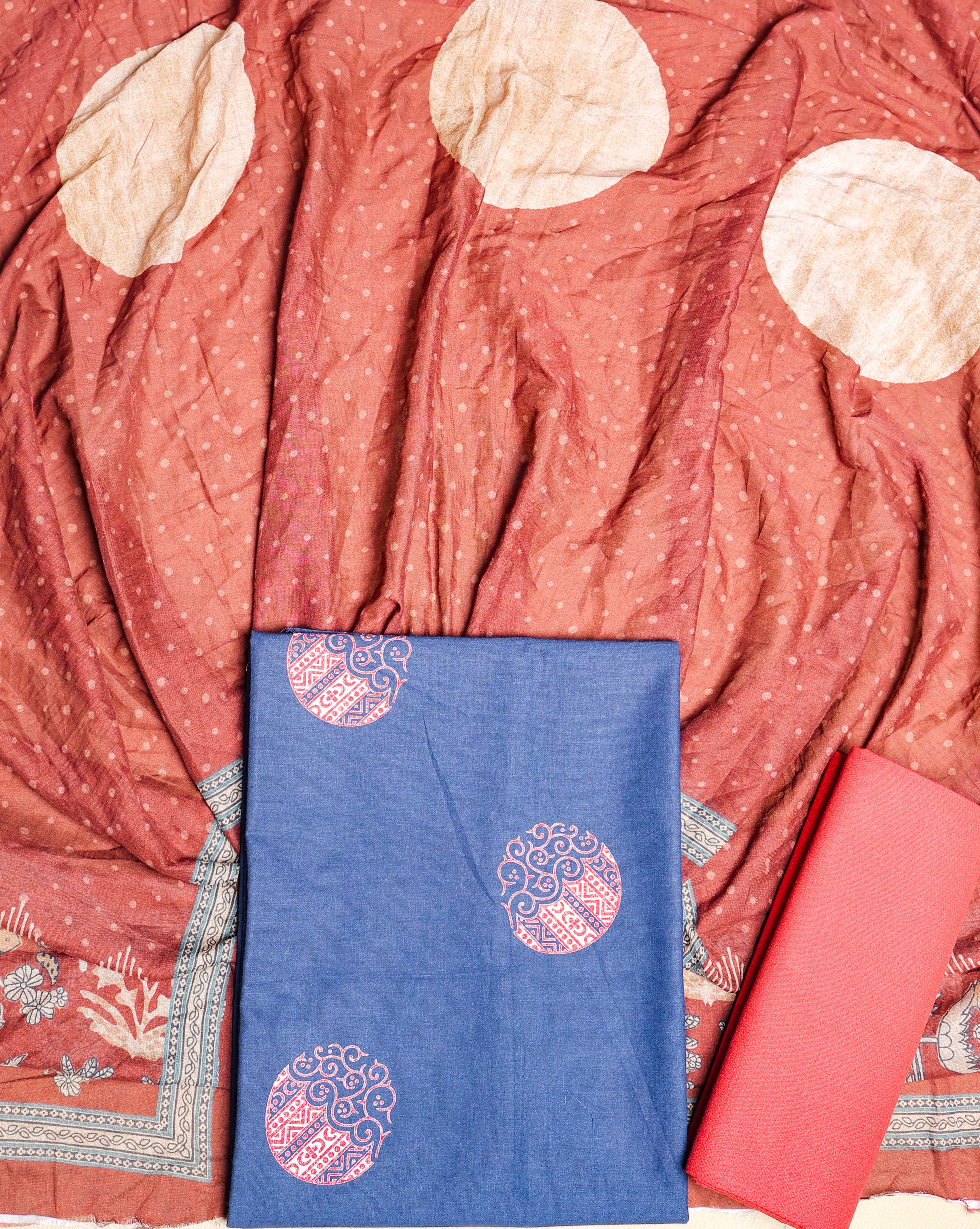 PURE COTTON PRINTED SUIT SET