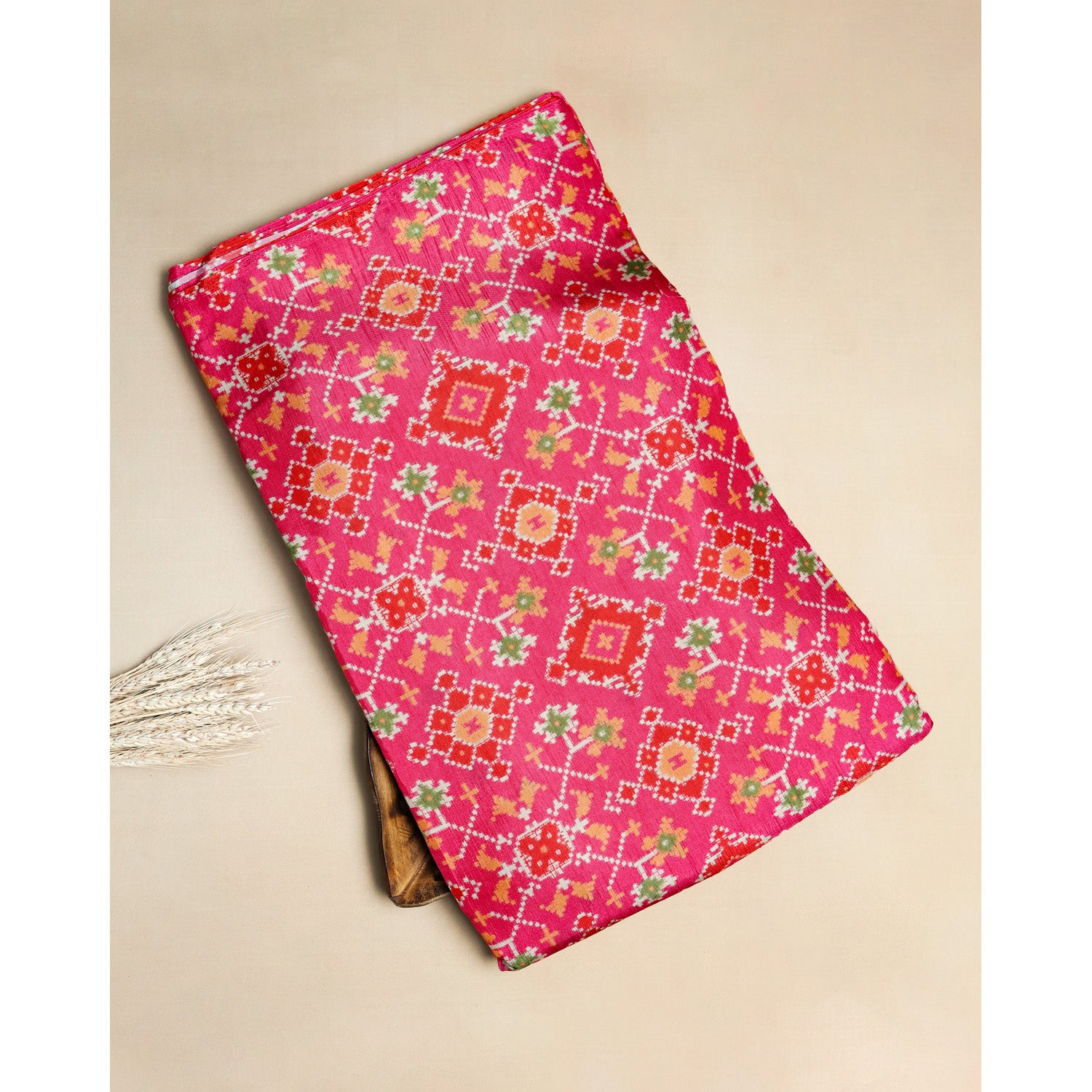 DOLA SILK PATOLA PRINTED FABRIC
