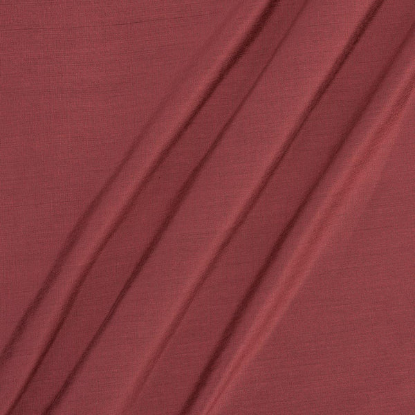 Spun Cotton (Banarasi PS Cotton Silk) Dusty Rose Cross Tone [Shell Pink X Black] 45 Inches Width Fabric - Dry Clean Only