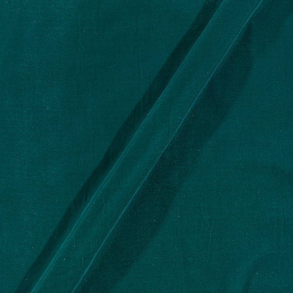 Micro Velvet Rama Green Colour 45 Inches Width Fabric