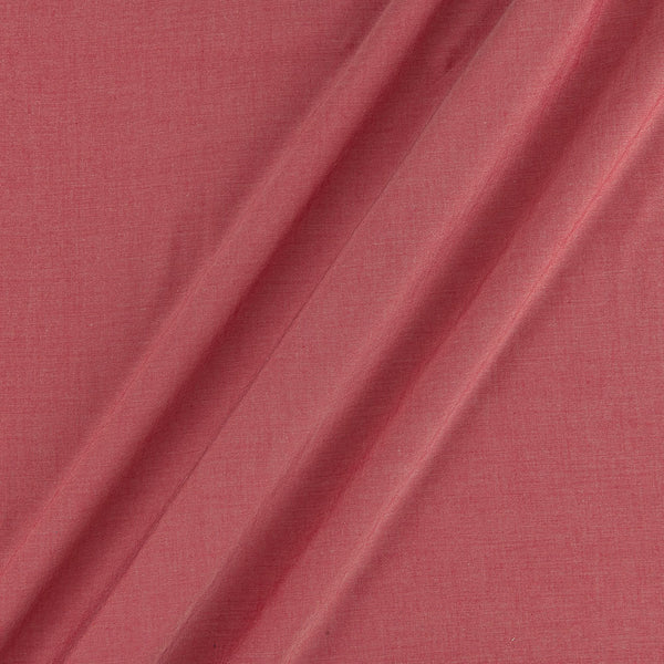 Buy Carrot Pink Colour Bamboo Cotton Plain Fabric Online 4006AK