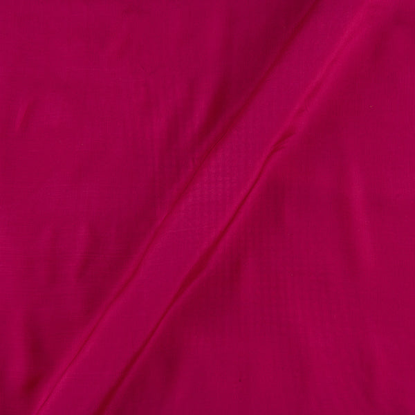 Chinnon Chiffon Hot Pink Colour Plain Dyed 43 Inches Width Fabric