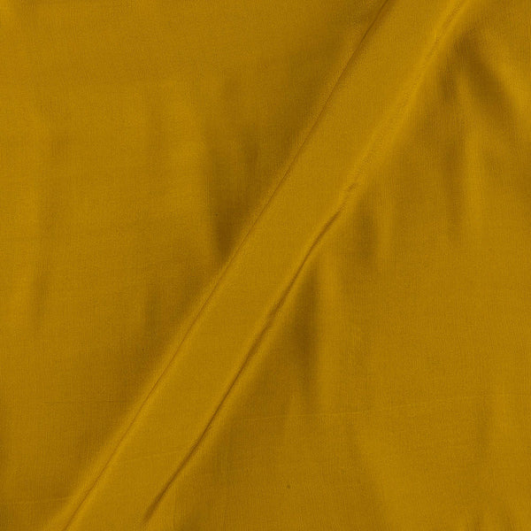 Chinnon Chiffon Mustard Colour Plain Dyed Fabric