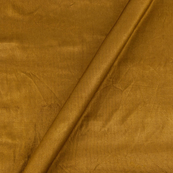 Mashru Gaji Bronze Gold Colour Dyed Fabric Online 4072AU