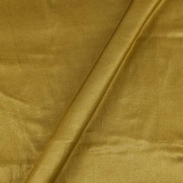 Mashru Gaji Olive Gold Colour Dyed Fabric Online 4072AW2