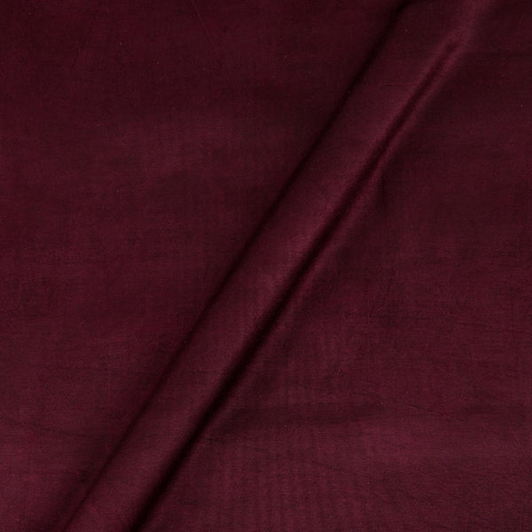 Mashru Gaji Ripe Plum Colour Dyed Fabric 4072GB