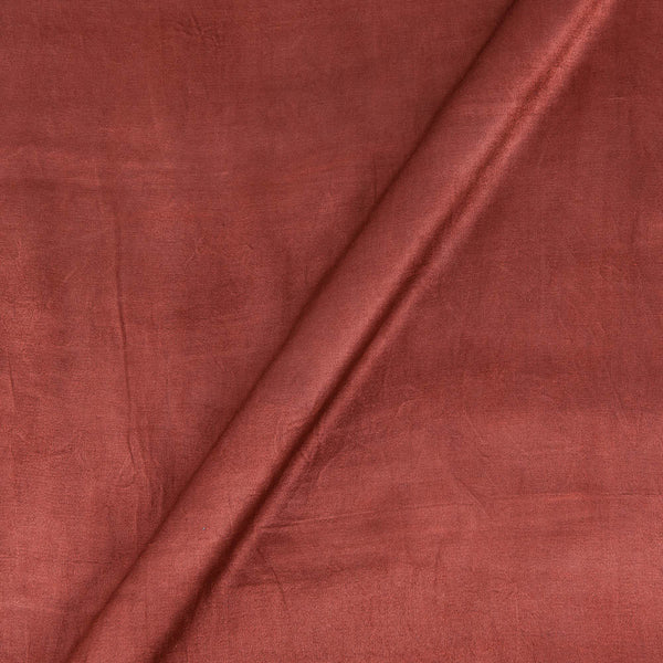 Mashru Gaji Shell Pink Colour 45 Inches Width Dyed Fabric