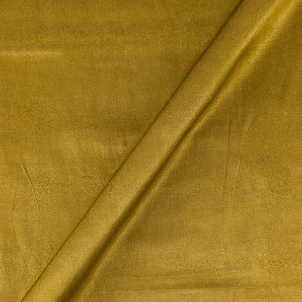Mashru Gaji Olive Colour Dyed Fabric Online 4072EW